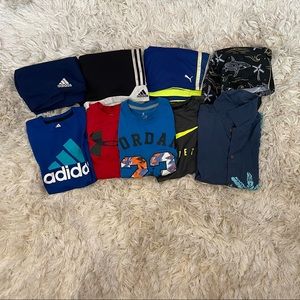 bundle of boys summer clothing